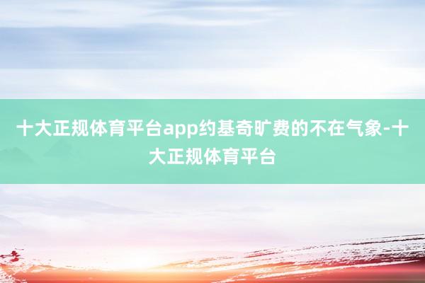 十大正规体育平台app约基奇旷费的不在气象-十大正规体育平台